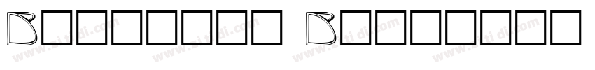 Benjamin Bold字体转换